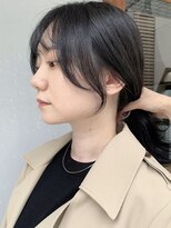 ミレバイジェニー (mirae by geny) ひとつ結びも可愛くなる韓国風後れ毛カット R
