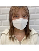 根本から立ち上げちゅるんな目元に＾＾<原田>