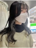イヤリングカラー☆ホワイトグレージュ☆