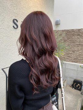 スーリール 姪浜店(Sourire) 韓国風ピンクブラウン【sourire 神田】