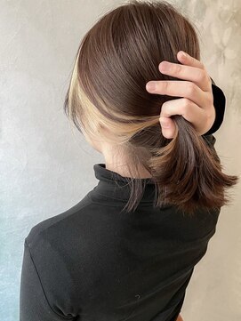 ヘアーアンジェ 南矢野目店(Hair ange) 【結んだだけで可愛い♪】髪質改善トリートメント×艶カラー