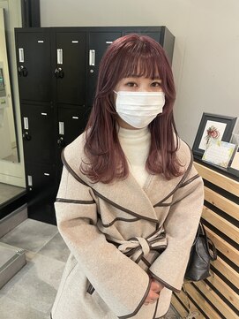 アイリー 名古屋(A/LEE) アンブレラカラー／ピンクヘア