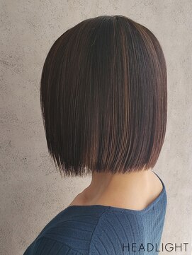 ソーエン ヘアー エイト 札幌駅前店(soen hair eight by HEADLIGHT) 切りっぱなしボブ_743M15152
