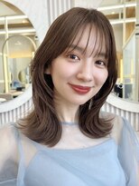 アフロートリノ(AFLOAT Leino)&nbsp;小顔ヘルシーレイヤースタイル透明感カラー【修】20代30代40代