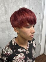 メルシー トータル ブランディング サロン(merci TOTAL BRANDING SALON)&nbsp;メンズマッシュショート/ビビットレッド