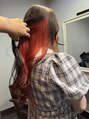 エイチエムヘアーホーム 池袋2号店(H M hair home) 秋にピッタリオレンジカラー