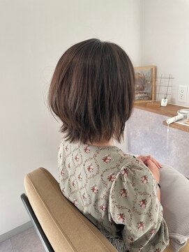 アムアム(amu_amu) カット＋うる艶カラー＋頭筋マッサージスパ＋TR ×