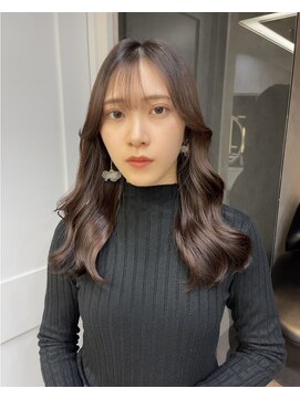 ロンドアヴァントゥス 池袋(Lond aventus) 韓国レイヤー/韓国風/ボブ/髪質改善/黒髪/ブリーチなし〔池袋〕