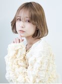 韓国っぽレイヤーボブ