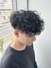 メンズカット＋スペインカール＋眉カット　￥11000