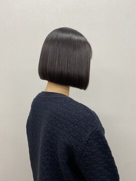 コード 四条河原町駅店(CHORD) 切りっぱなしボブ/ボブ/髪質改善縮毛矯正/京都河原町三条