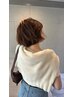 【人気No. 1】カット＋透明感カラー＋髪質改善トリートメント ￥13000