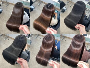 クーペ 熊本店(COUPE)の写真/思った髪にならなかった方も美髪に◎話題の美髪矯正で艶と潤い溢れる触れたくなるさら艶ストレートが人気♪