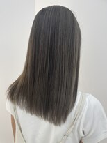 マルフェ 天王寺(marfe)&nbsp;グレージュ透明感カラー　#透明感カラー/髪質改善