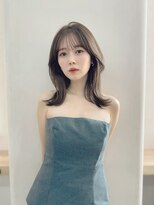 ウェイズ トウキョウ(Ways TOKYO) 鎖骨下セミディ　シークレットハイライト　シフォンベージュ