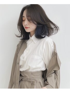 ヘア ケア オディール(Hair Care Odile) 【インナーカラー】ブルーデザイン