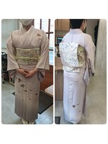 モントン(mon temps)&nbsp;訪問着着付けスペシャル