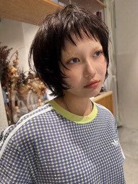 エルム 原宿 表参道(yelm) オン眉カット/ボブレイヤー