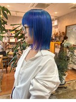 ニコヘアー(niko hair) ブルー×パープル