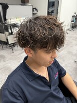 アイスプロドバイブルーム 木更津店(ice prod by bloom)&nbsp;シャドウパーマ【木更津/メンズ/パーマ/韓国】