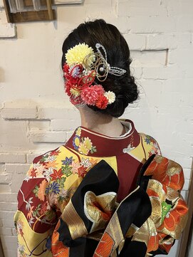 ブーミー(Bor mee) 【Bormee】結婚式お呼ばれ★顔合わせ★振袖★着付け★和装ヘア