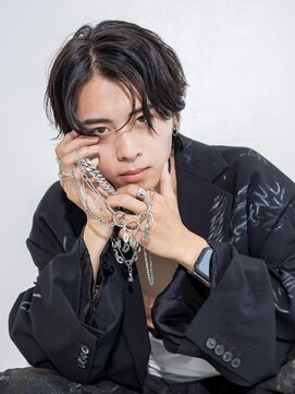 ソース 塚口(SOURCE) ブラックコンマバング/メンズ