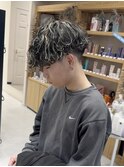 波巻きスパイラル×ホワイトメッシュ