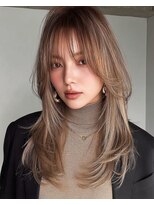 ジュール 新宿(Joule)&nbsp;新宿/新宿駅/レイヤーカット/ダブルカラー/顔周り/ボブ/ブリーチ