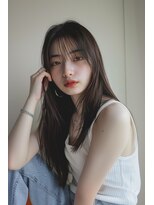 ルル(Lulu)&nbsp;ダークブルージュラフストレート