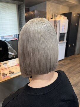 エデン 札幌(EDEN) ホワイトミルクティーカラー×ボブ