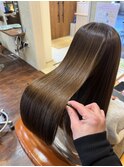 髪質改善ストレート