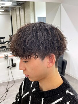 チリつかない。縦落ちツイスパ