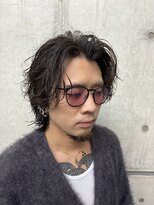 オーシャントーキョー ホワイト 原宿(OCEAN TOKYO WHITE)&nbsp;黒髪サーフカール