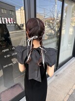 ウニュ(unu.) タイトヘア/ツインアレンジ/カチモリヘア