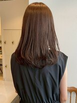 アモレット(amoretto)&nbsp;ベージュカラー レイヤーカット 透明感カラー 顔周りカット