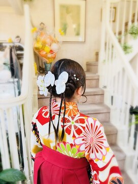 美容室 ティンカーベル ツインのカチモリヘア