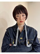 ナービス(NARVIS)&nbsp;丸みショート/ボブレイヤー/顔まわりカット