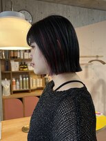 マルソー&nbsp;岡山ボブインナーカラー髪質改善トリートメント