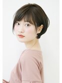 【30代40代50代】 大人可愛い耳かけ前下がりショートボブ