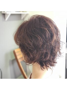 スプーン(SPOON) 出来そうな人がやってそうなショートパーマ