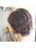 出来そうな人がやってそうなショートパーマ