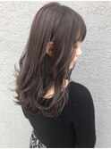 ゆるふわセミロング