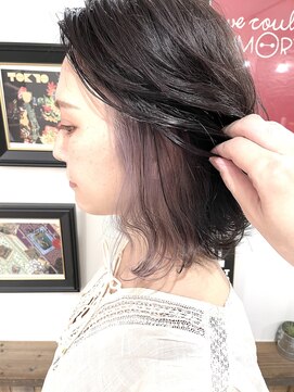 ノーム 横浜(NORM) Norm横浜　イヤリングカラー×ヴァイオレット