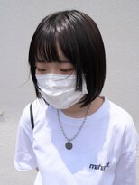 ボアップ 松山店(boappu)&nbsp;#ウルフボブ#姫カット#黒髪ボブ#切りっぱなしボブ