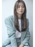 【艶髪メニュー】艶々前髪ストレート（縮毛矯正）＋似合わせカット