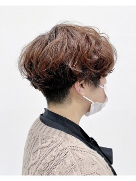ヘアーズ 住吉店(HAIRZ) 《HAIRZ》渡内美遥　　パーマ×刈り上げショート