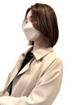 ジルブラン 横浜関内(JIL BLAN) ミルクティーベージュ白髪ぼかしハイライトダブルカラーブリーチ