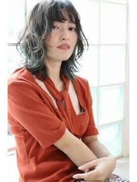 ヘアアンドメイク シークネクスト(HAIR&MAKE SeeK NEXT) 【SeeK NEXT】ウルフ×アッシュベージュ