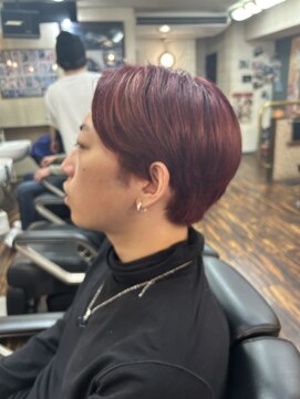 コダマ 大泉学園店(KODAMA) wカラー、ワインレッド、レッドバイオレット、ブリーチ