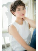 *+CUORE+*…斜めバングの女らしさショート #アシメ【cuore松戸】